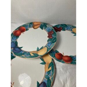 Victoria Beale Forbidden Fruit 9024 Porcelain Dinner Plates set of 4